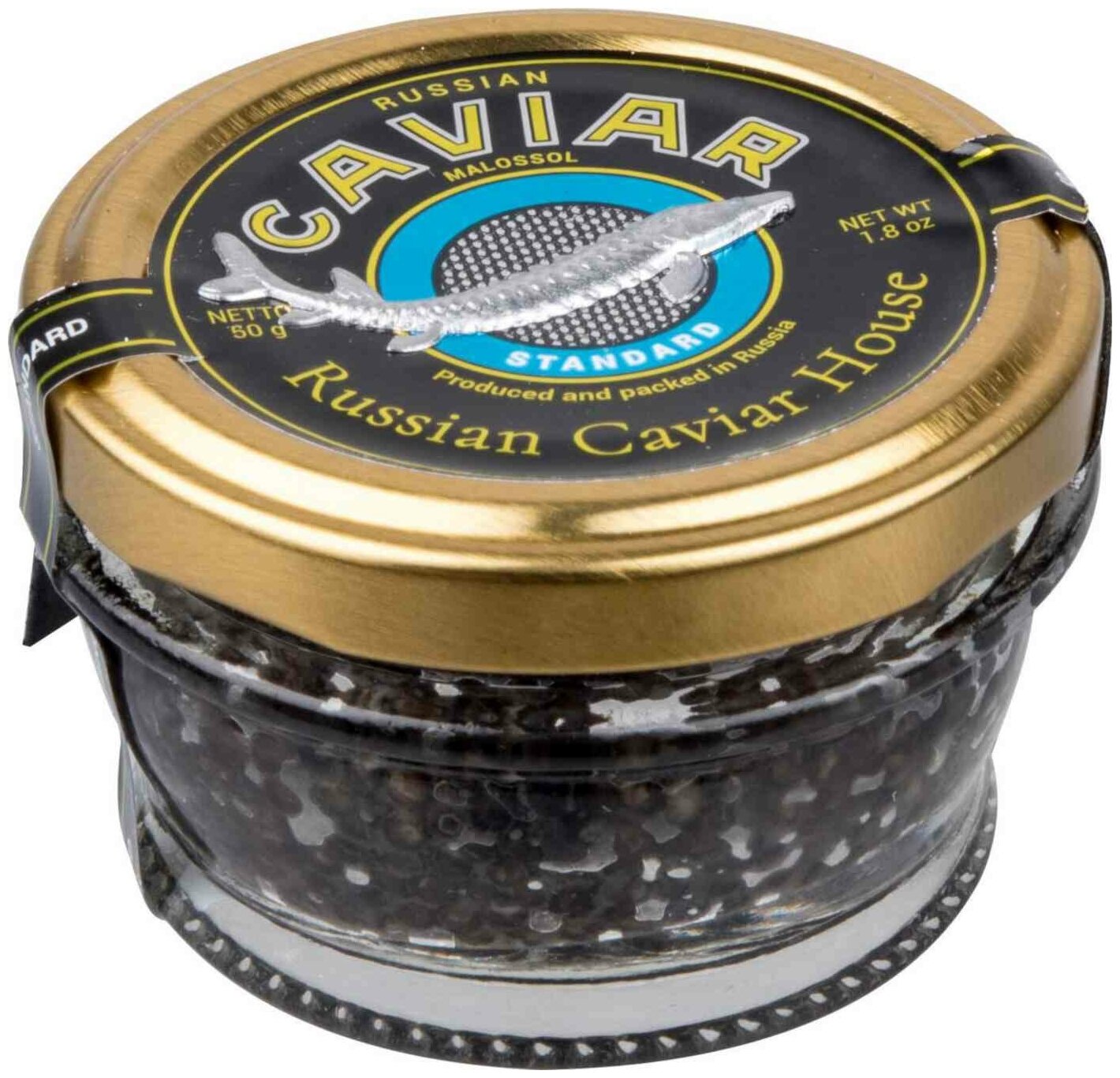 Черная Икра осетра Стандарт 100 г.